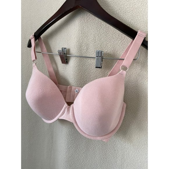 FOTL Pink Full-Coverage T-Shirt Bra - 34DD - Picture 9 of 9